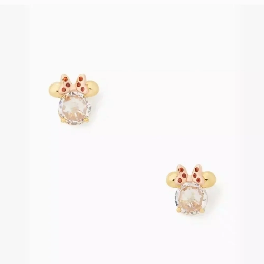 🤍▪️Kate Spade X Disney▪️ Minnie Studs - Clear Multi